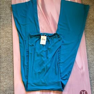 Aria Teal Wide-Leg Jumpsuit